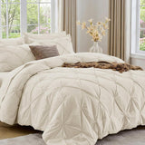7-Piece Bed in a Bag, Pintuck Bedding Sets